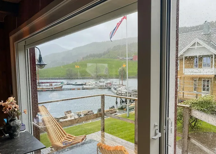 Unique Modern Harbour In Valsøyfjord